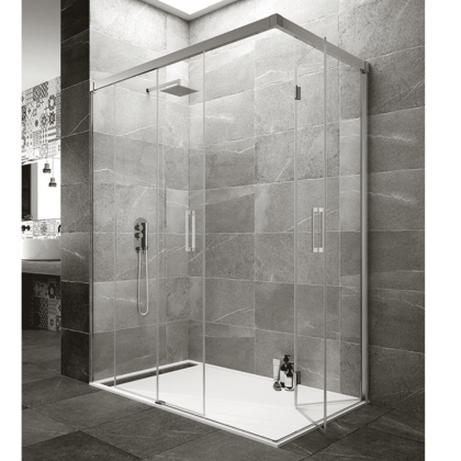 Reguardo de Duche Angular Tandem 140x90cm | GME