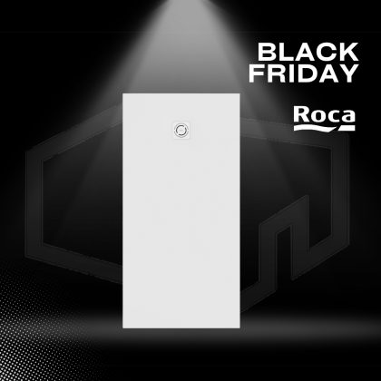 Base de Duche Stonex® Terran 120×80cm Branca | Roca