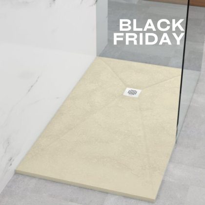 Base Duche Ardósia 170x78cm Ral 1013 Areia